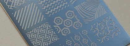 Обзор пластины для стемпинга Konad Square Image Plate 14 + варианты дизайна