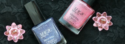 Avon Magic Effects Mineral Crush Nail Enamel - Rose Quartz и Agate
