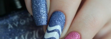 Avon Magic Effects Mineral Crush Nail Enamel - Rose Quartz и Agate