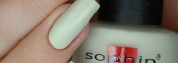 Sophin Nail Polish Matte Allure 354 и 355 + слайдер-дизайн BlueSea G062