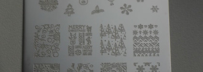 Обзор пластины для стемпинга Konad Square Image Plate 10 + варианты дизайна