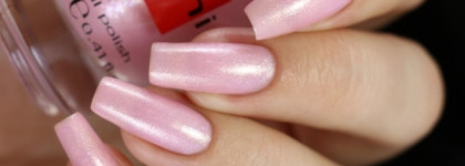 Весенний маникюр с Sophin Nail Polish 158 и слайдер-дизайном BlueSea G117