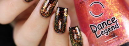 Dance Legend Lumos 1021 Alohomora + дизайн с трафаретами Whats Up Nails Snake Tape