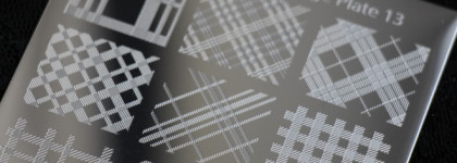 Обзор пластины для стемпинга Konad Square Image Plate 13 + варианты дизайна