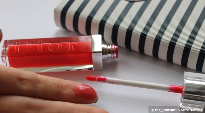 Dior Addict Gloss Mirror Shine Volume And Care #853 Rouge Defendu