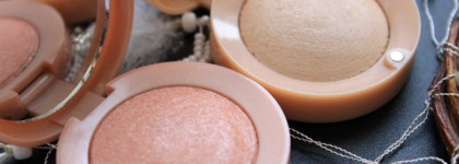 Такие разные тени Bourjois Intense #03 и Ombre a Paupieris #08