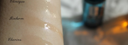 Три кита. Три масла:Clarins, Biotherm & Clinique