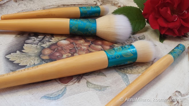 Отличные бюджетные кисти - EcoTools, Four-Piece Beautiful Complexion Set