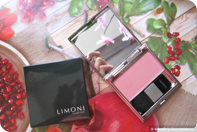 Прекрасный морозный румянец от Limoni Compact Blush, тон #2