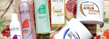 Гладкая кожа с косметикой Aravia Professional. Шугаринг поэтапно