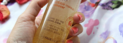 Знакомство с натуральной косметикой от корейской марки The Face Shop: Крем для рук, Карандаш для бровей, Двухфазное средство для снятия макияжа и маска - плёнка