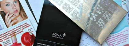 Обзор пластины konad Square Plate 11 + 8 вариантов маникюра с ней и Фото - Инструкция