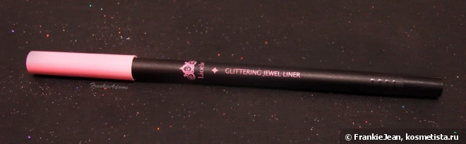 Супер стойкие стрелки с Lioele Glittering Jewel Liner