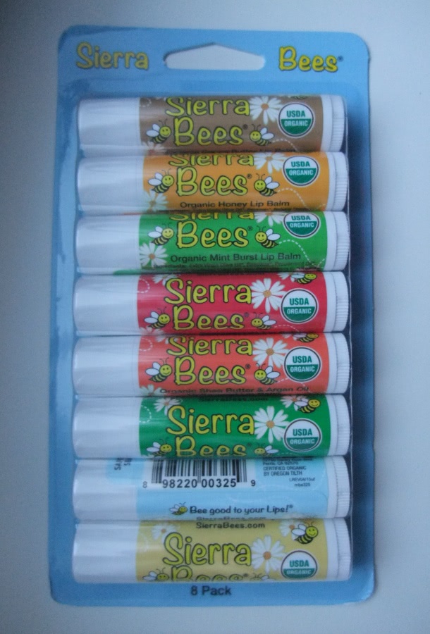 Пост о насущном попытки уберечь губы от мороза и сухости с набором  бальзамов Sierra Bees Organic lip balm Отзывы покупателей Косметиста