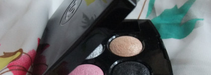 Ностальгия со старенькими тенями Chanel Les 4 ombres 95 Sparkling Satins