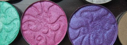 Оттенки ультрафиолета -  Just Eye Shadow Р-353 и Р-359