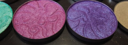 Оттенки ультрафиолета -  Just Eye Shadow Р-353 и Р-359