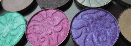 Оттенки ультрафиолета -  Just Eye Shadow Р-353 и Р-359