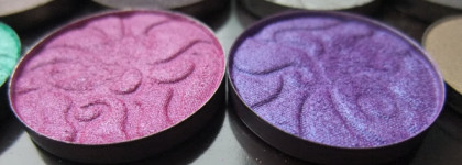 Оттенки ультрафиолета -  Just Eye Shadow Р-353 и Р-359