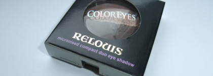 Relouis Микронизированные компактные тени-дуэт для век ColorEyes тон 206 "Осенний поцелуй"