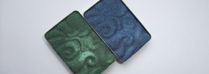 Оттенки сапфира и изумруда в тенях Just