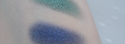 Оттенки сапфира и изумруда в тенях Just