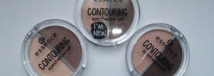 Essence contouring eyeshadow set в оттенках #01, #02 и #03