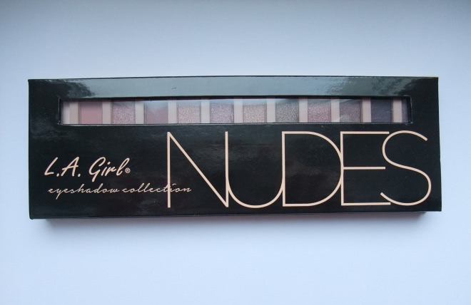 L.a.girl eyeshadow collectoin Nudes