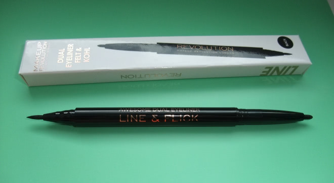 Очень интересная штука - Makeup Revolution Awesome Eyeliner Felt and Kohl black