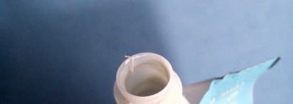 Голубая очищающая маска для лица на васильковой воде Банька Агафьи