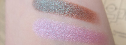 Buxom тени-дуохромы La-La Lavish и No Faux