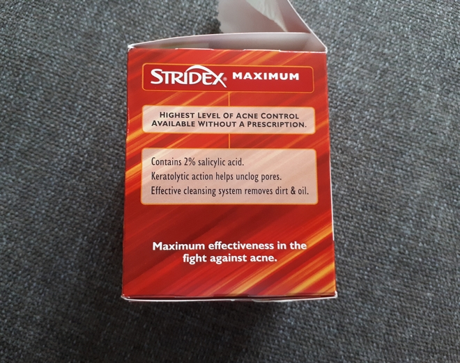 Знаменитые салициловые диски против акне Stridex Single-Step Acne Control Maximum