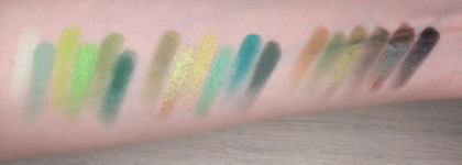 Любимые разноцветные палетки теней в 2021 году