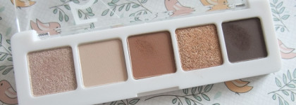 Палетка теней Catrice 5 in a box mini в оттенке 010 Golden Nude Look