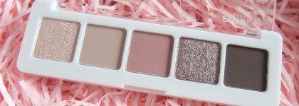 Палетка теней Catrice 5 in a box mini в оттенке 020 soft rose look