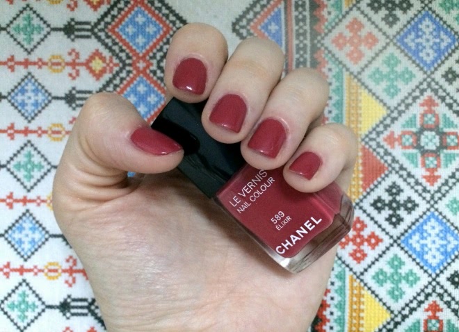 Мой секретный эликсир Chanel Le Vernis Nail Color # 589 Elixir