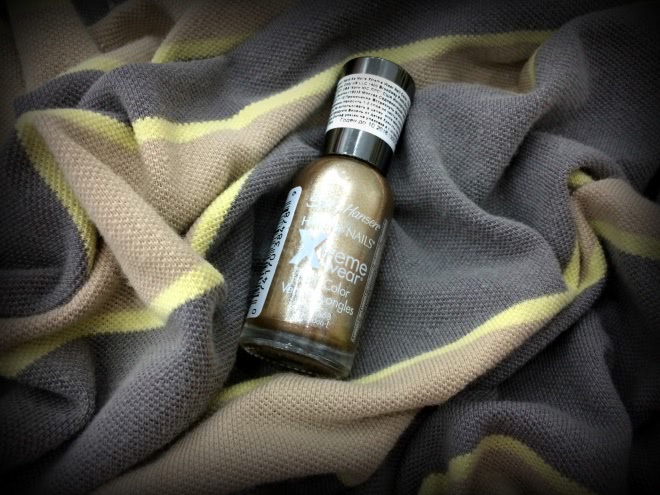 Классическое золото Xtreme wear Nail color 485 Golden-I Sally Hansen