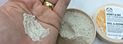 Мое знакомство с маркой The Body Shop или Honey & Oat 3-in-1 Scrub Mask