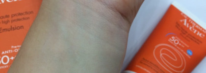 Лето закончилось, а нежная кожа лица нуждается в защите Avene Very High Protection Emulsion SPF 50+