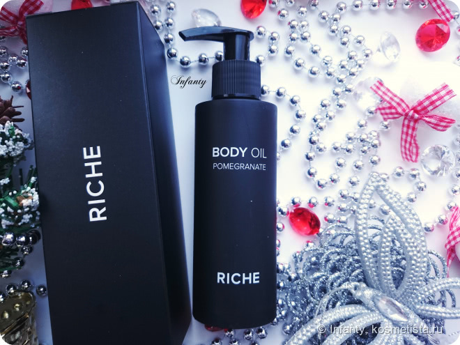 Большой пост о косметике Riche: Beurre De Cocoa Lip Balm, Body Oil Pomegranate, Face Mask Blue Clay シ