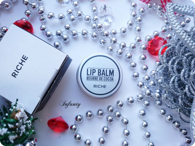Большой пост о косметике Riche: Beurre De Cocoa Lip Balm, Body Oil Pomegranate, Face Mask Blue Clay シ