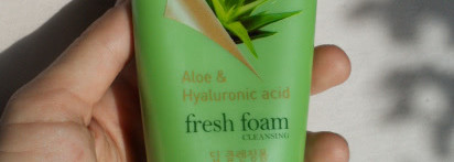 Моя очередная корейская любимица - Shary Perfect Solution Пенка для умывания Aloe & Hyaluronic Acid