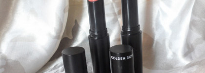 Первая пара GR - "недолёт и перелёт" с помадами Golden Rose Sheer Shine Stylo Lipstick в оттенках 28 и 11