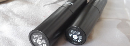 Первая пара GR - "недолёт и перелёт" с помадами Golden Rose Sheer Shine Stylo Lipstick в оттенках 28 и 11