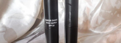 Первая пара GR - "недолёт и перелёт" с помадами Golden Rose Sheer Shine Stylo Lipstick в оттенках 28 и 11