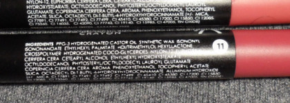 Вторая пара GR: любимец и "нунезнаааю" - помады Golden Rose Matte Lipstick Crayon в оттенках 11 и 13