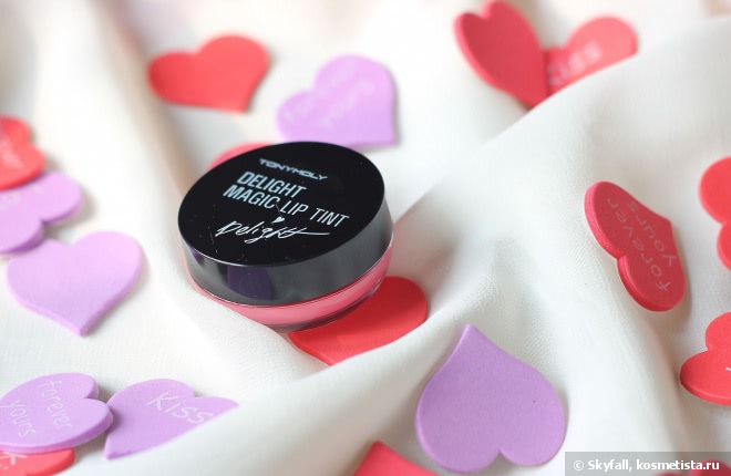 Tony Moly Delight Magic Lip Tint 04 Pink Berry: полупрозрачный тинт превращается..превращается..в яркий блеск