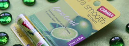 Carmex Ultra Smooth Lime Twist Lip Balm Stick: Sos-Средство для спасения губ от сухости, а так же идеальная "база" под матовые помады