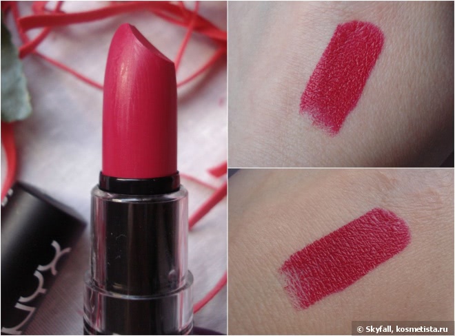 NYX Matte lipstick в оттенке Bloody Mary (Mls18)