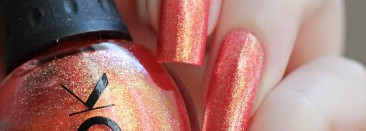 Огненно-рыжий NailLOOK Organza №31001